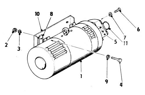 Motor s čerpadlom kompl.