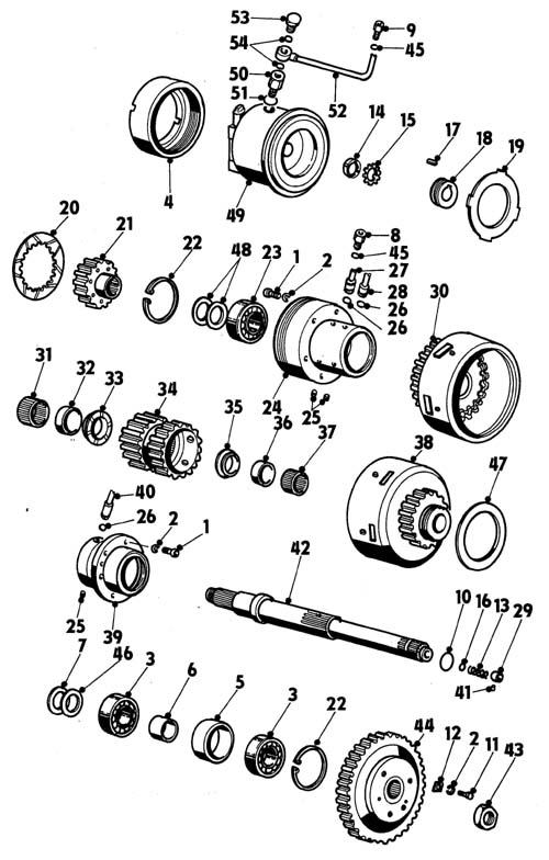 Ložisko K 50x55x30