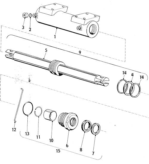 Hydraulický válec servořízení