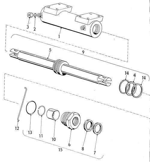 Hydraulický válec servořízení